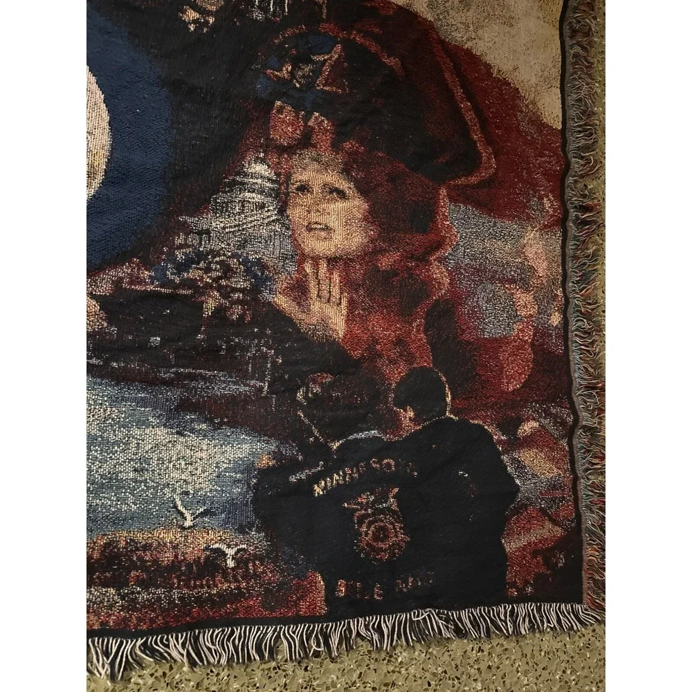 American Heritage Tapestry Throw Blanket 